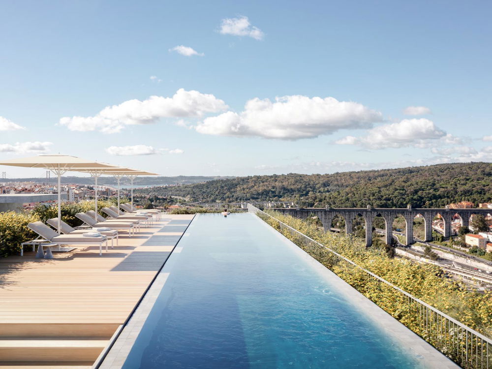 2 bedroom flat with balcony in new development in Campolide 86150937