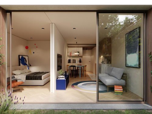 1 bedroom flat with garden in a new development, next to Avenida da Boavista 4153467384