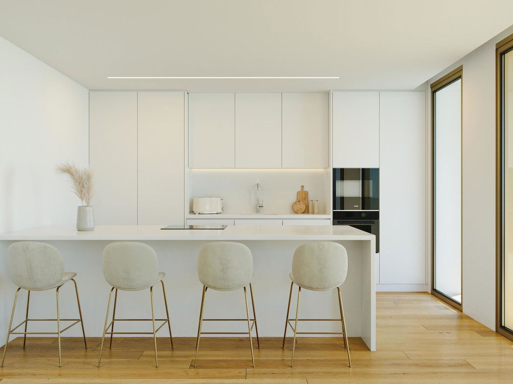 2 bedroom flat with balcony and parking in new development in Setúbal 3721906454