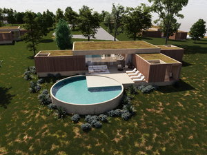 3 bedroom villa in a new development to be born, in Melides 3214283578
