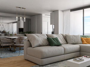 2 bedroom flat with terrace, in a new development, in the Algarve 2327546916