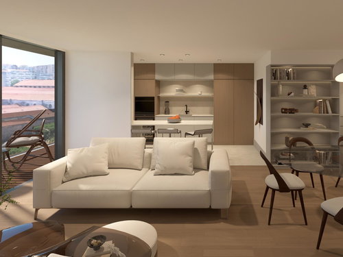 2 bedroom flat with balcony, in a gated community, Vila Nova de Gaia 3778422307