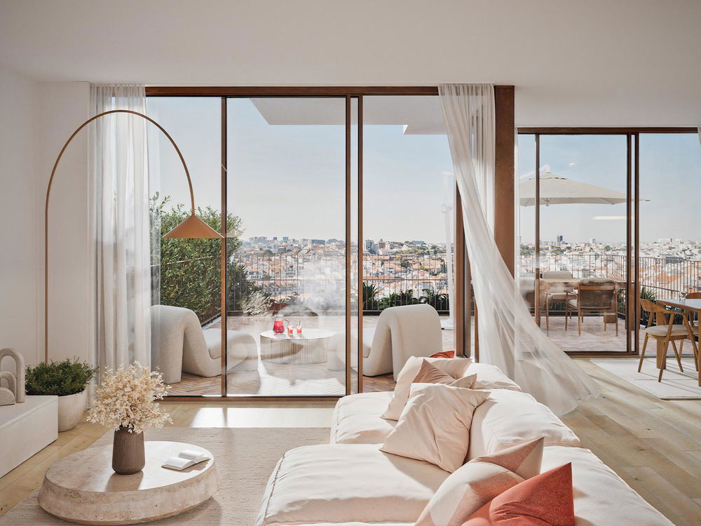 3 bedroom flat with balcony, in Graça, Lisbon 2002118324