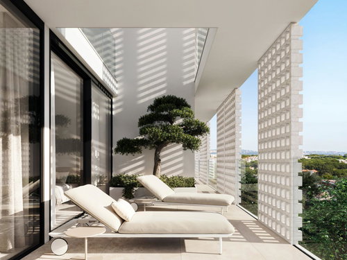 2 bedroom flat with balcony and parking in Vilamoura 2569165229