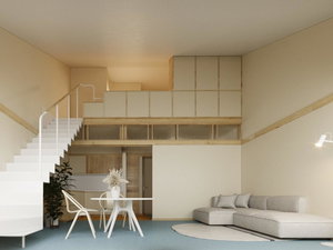 1 bedroom duplex flat, with balcony, in Rua do Almada. Port 4118090626