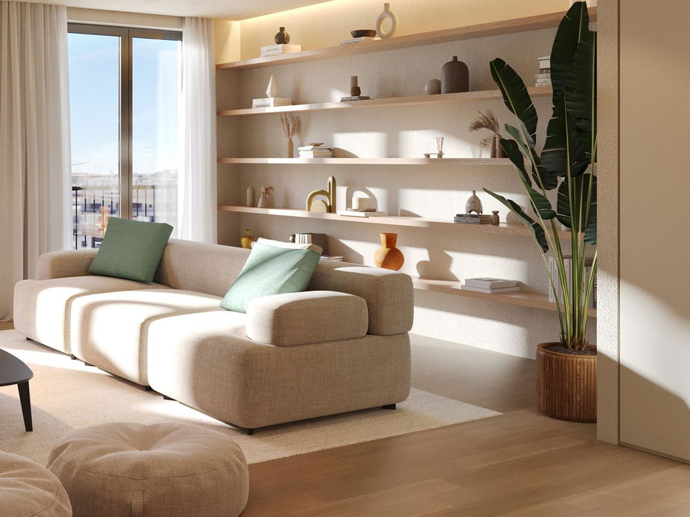 2 bedroom flat with balconies, in a new development, in Benfica 706057556