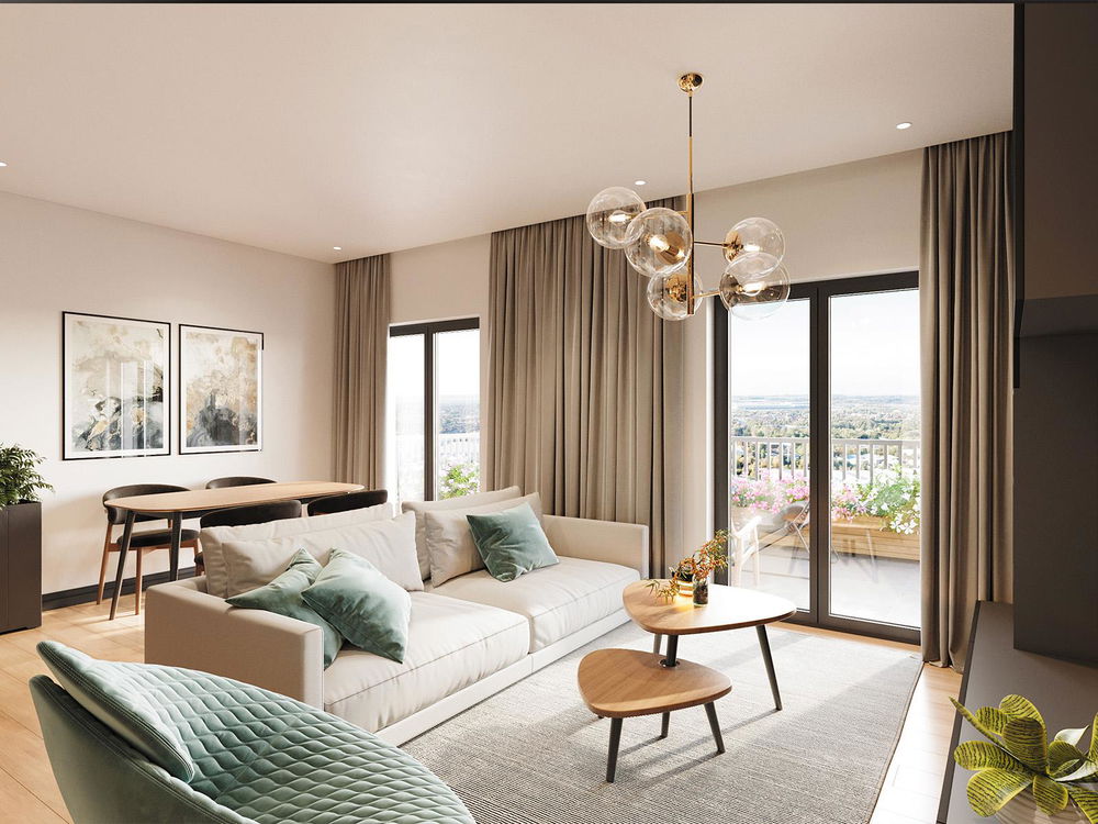 2 bedroom flat with balconies, in a new development, in Benfica 706057556