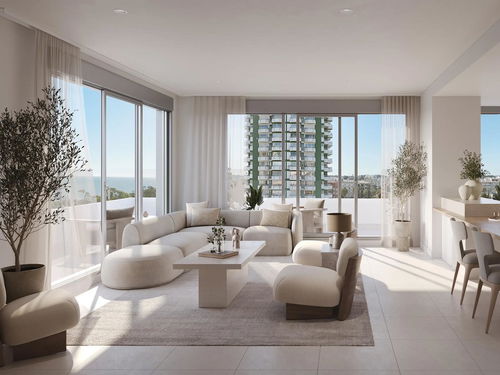 4 bedroom flat with parking in a new development in Praia da Rocha 3804760972