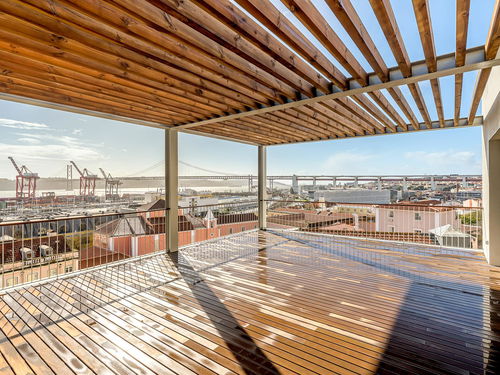 3 Bedroom Apartment Estrela, Lisbon, with terrace and river view 3585287315