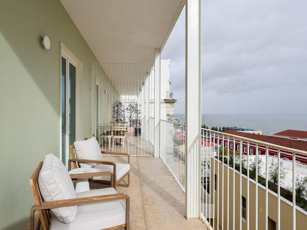 2 bedroom flat with balcony and river view, in the Santa Clara Palace 2124417360