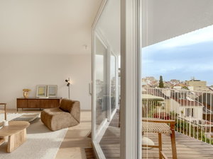3 bedroom duplex flat, with terrace and 2 parking lots, in Lisbon 3100712098