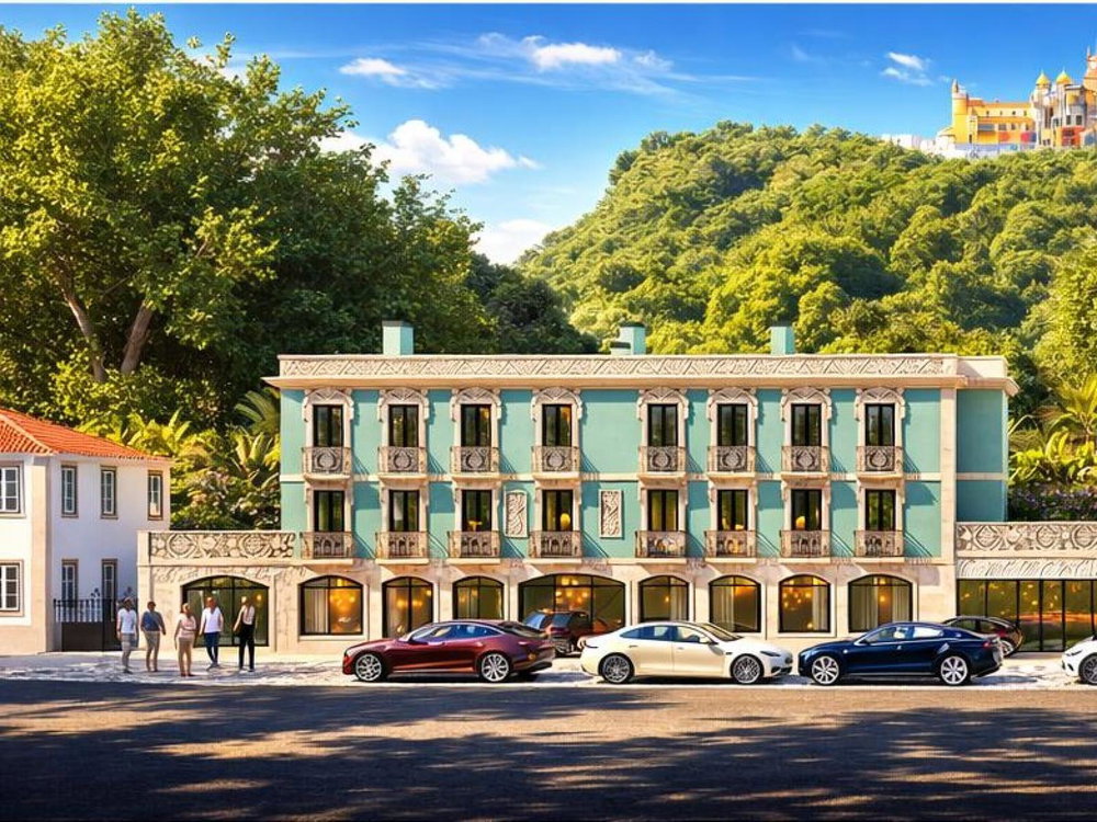 Building with project approval for 4-star hotel in Sintra 1031801785