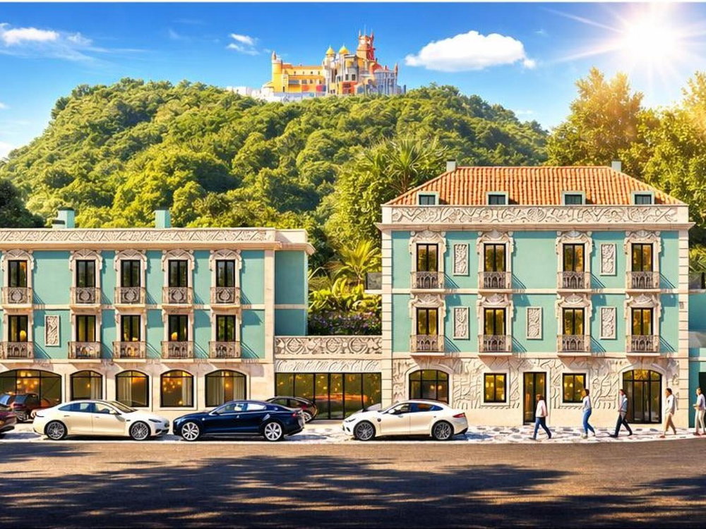 Building with project approval for 4-star hotel in Sintra 1031801785
