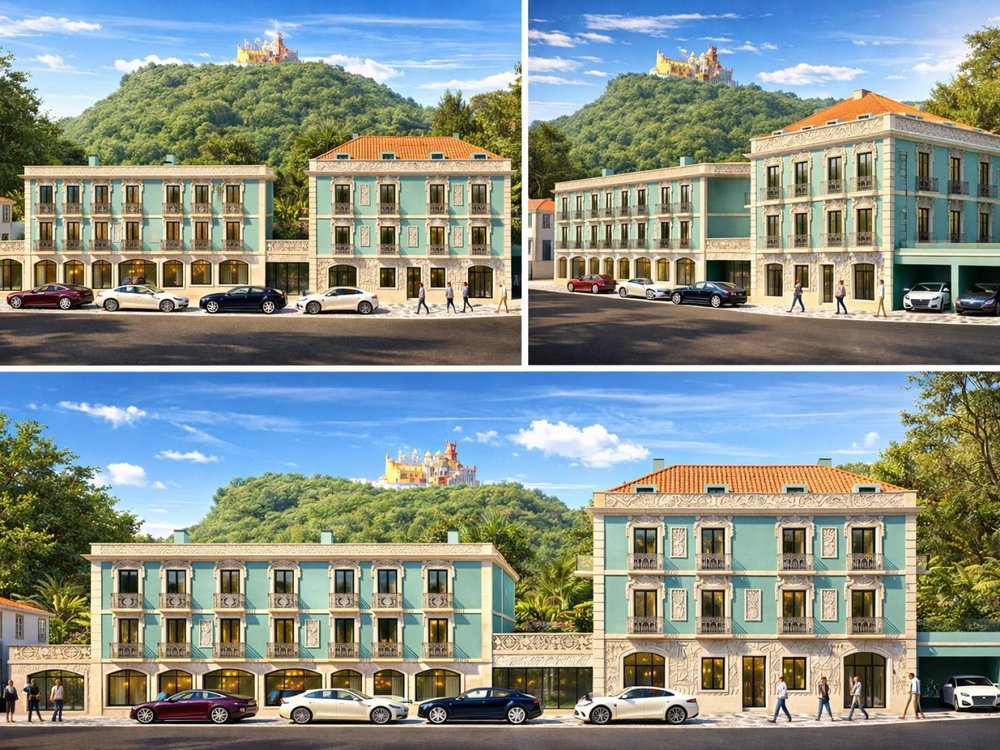 Building with project approval for 4-star hotel in Sintra 1031801785