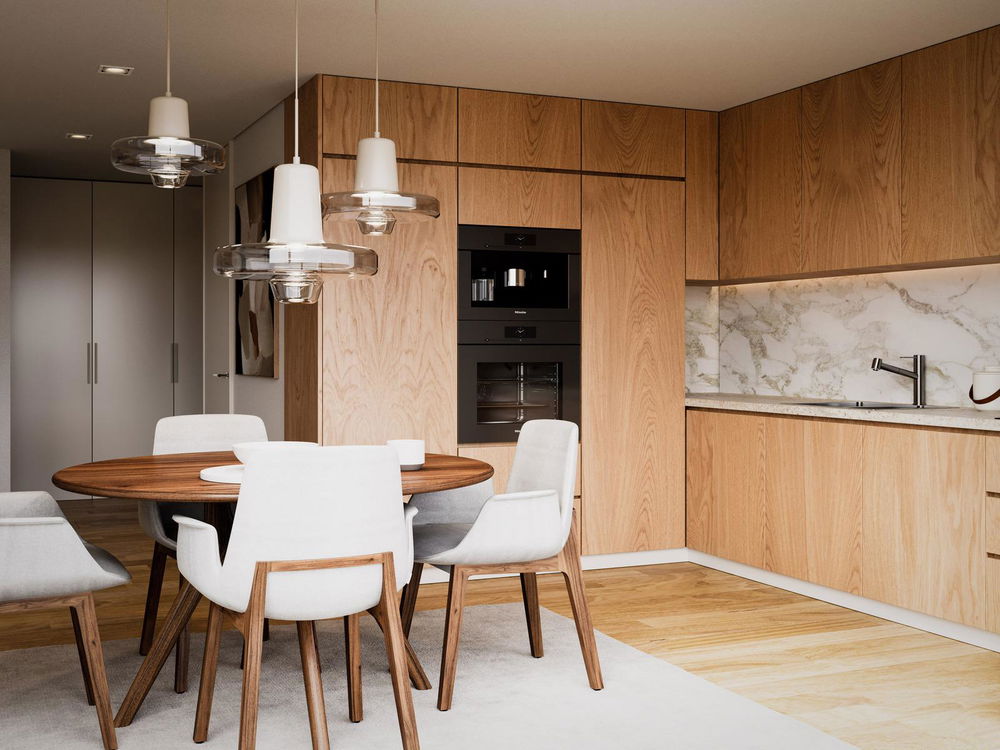 2 bedroom flat with balcony in new development in Porto 1028070079