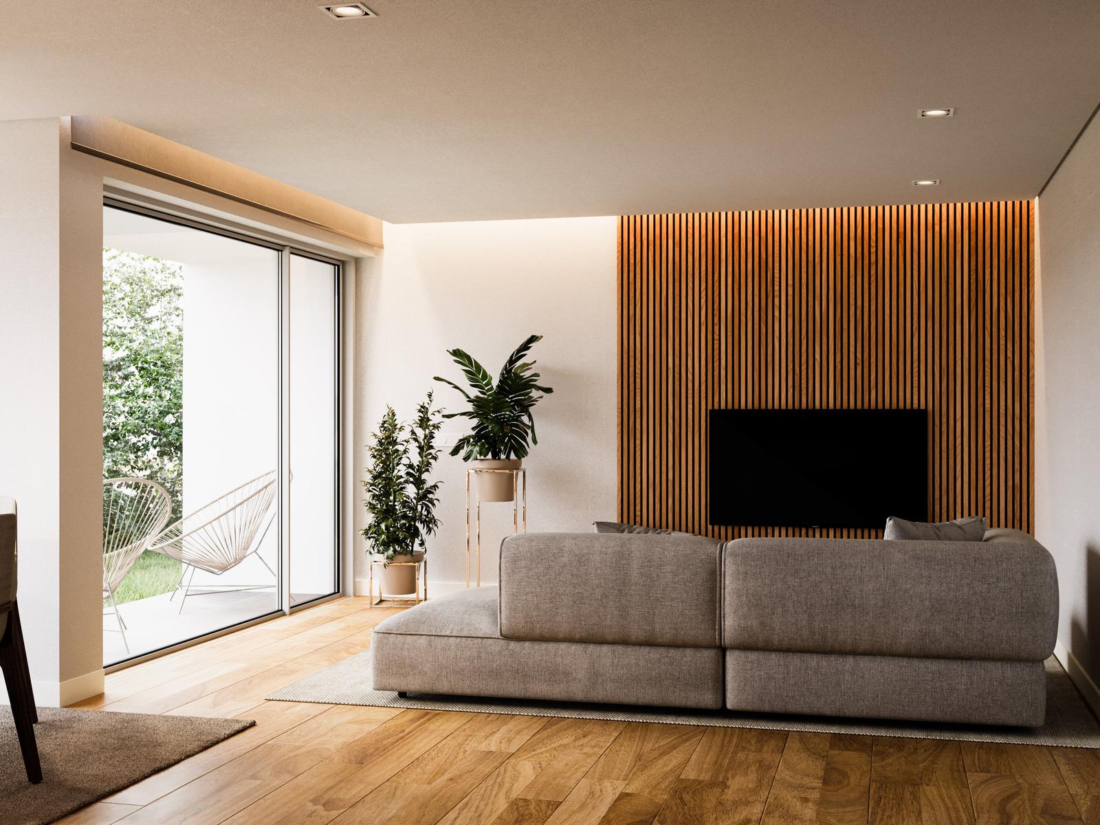 3 bedroom flat with balcony in a new development in Porto