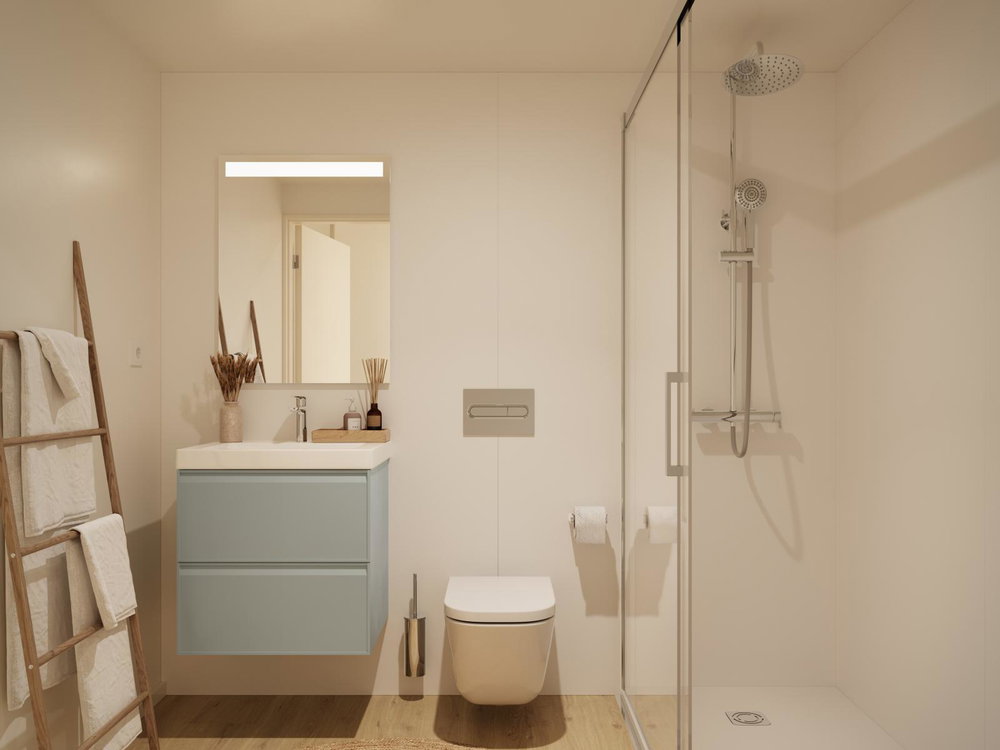 3 bedroom flat with balcony and parking in Quinta da Moreira 2422060859