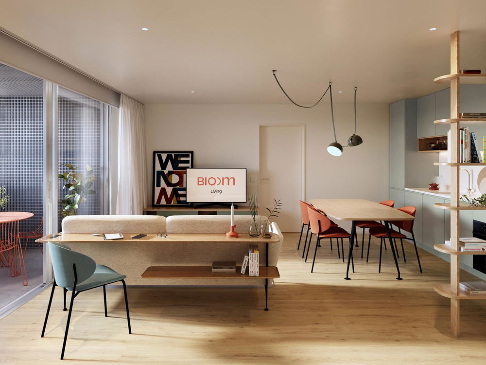 2 bedroom flat with balcony and parking in Quinta da Moreira 1739546491