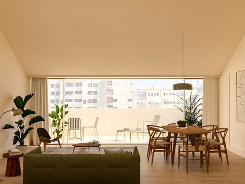 Brand new 3 bedroom duplex flat with balcony in Campo de Ourique 2281283035