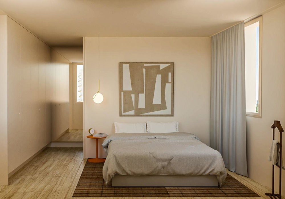 2 bedroom flat with balcony and parking in Campo de Ourique 2374588680