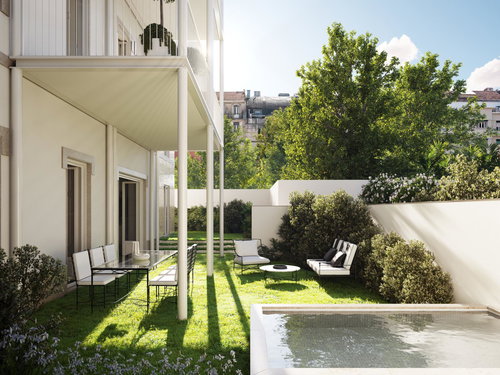 5 bedroom duplex flat with garden in a new development in Avenidas Novas 4122222227