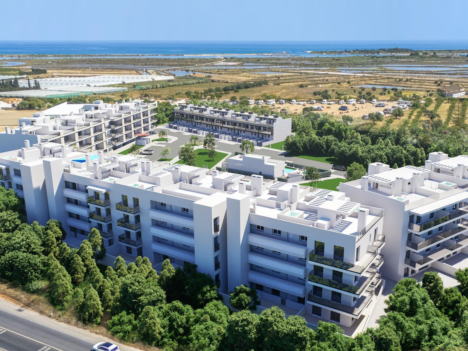 2 bedroom flat in a new development in Tavira Algarve