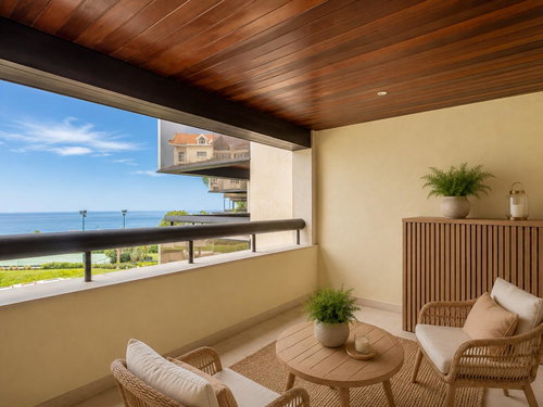 2 bedroom flat in front of the sea, in a private condominium, Cascais 1342403122