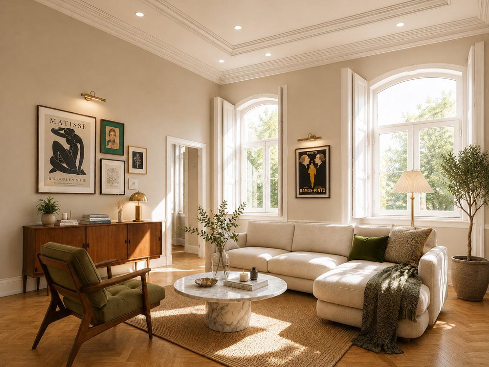 2+2 bedroom flat in the centre of Lisbon, next to the metro, to renovate 394140549