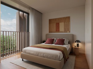 3 bedroom flat with balcony and 2 parking spaces in the centre of Porto 3051046437