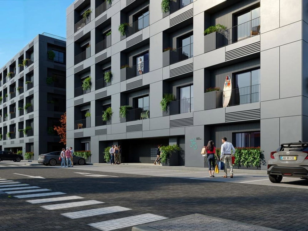 1 bedroom flat with balcony in new development in Carcavelos 202721205