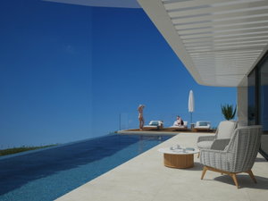 Plot with Contemporary Villa Project and Sea Views, Praia da Luz, Algarve 2811097272