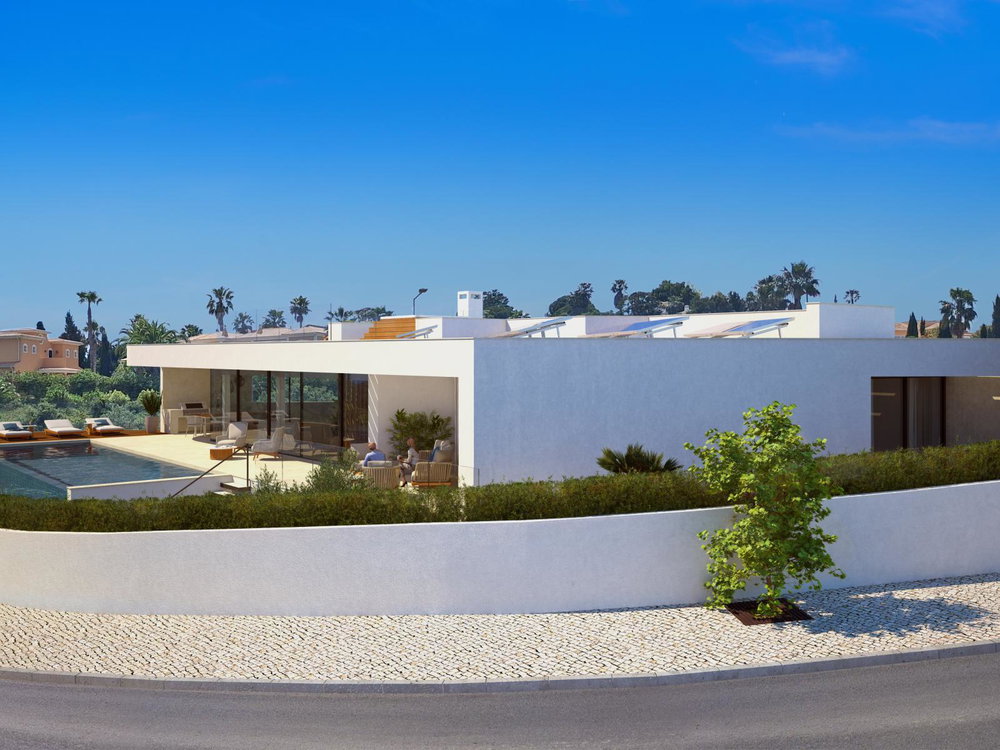 Plot with Contemporary Villa Project and Sea Views, Praia da Luz, Algarve 2811097272