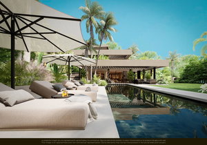 Luxury contemporary villa for sale in Nueva Andalucía with infinity pool and tropical garden 1029431586
