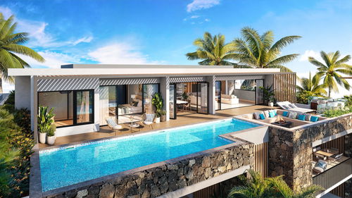 Waterfront 3-Bedroom En-Suite Apartment in Calodyne, Mauritius 1071046435