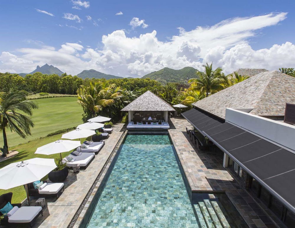 Anahita A23: Villa with breathtaking sea and golf views at Beau Champ 1096005442