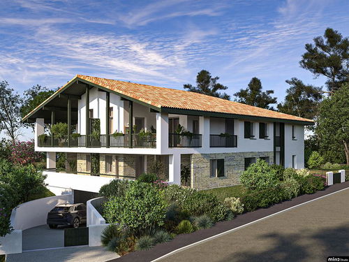 4-Bedroom Apartment with Garden in Bidart, Opposite Uhabia Beach 1112839940