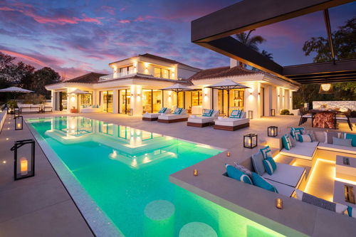 Cobre 37: contemporary villa with pool on the golf course, Nueva Andalucía – Marbella 1123223019