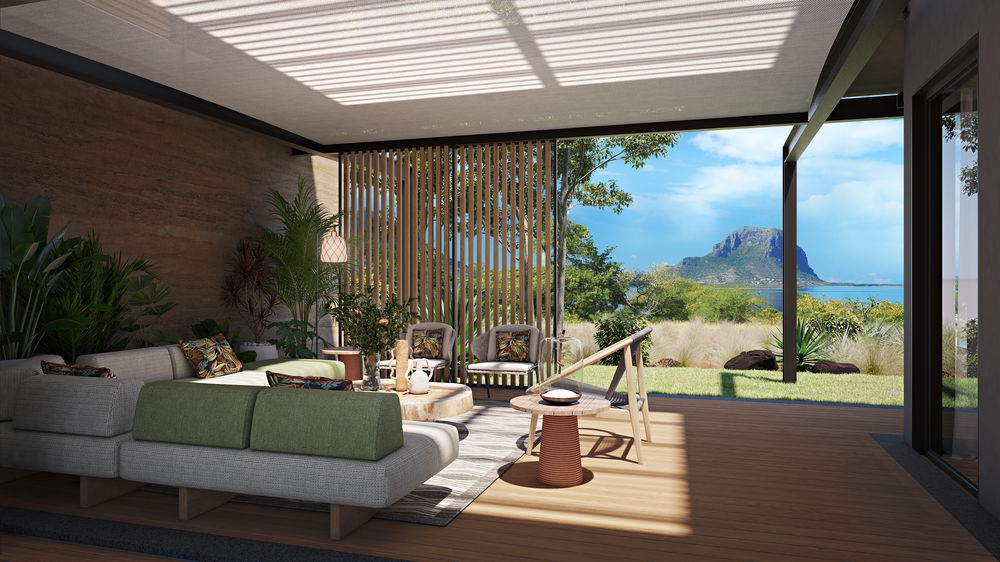 Elite estate with private golf access and sea view in Rivière Noire, Mauritius 1124082454