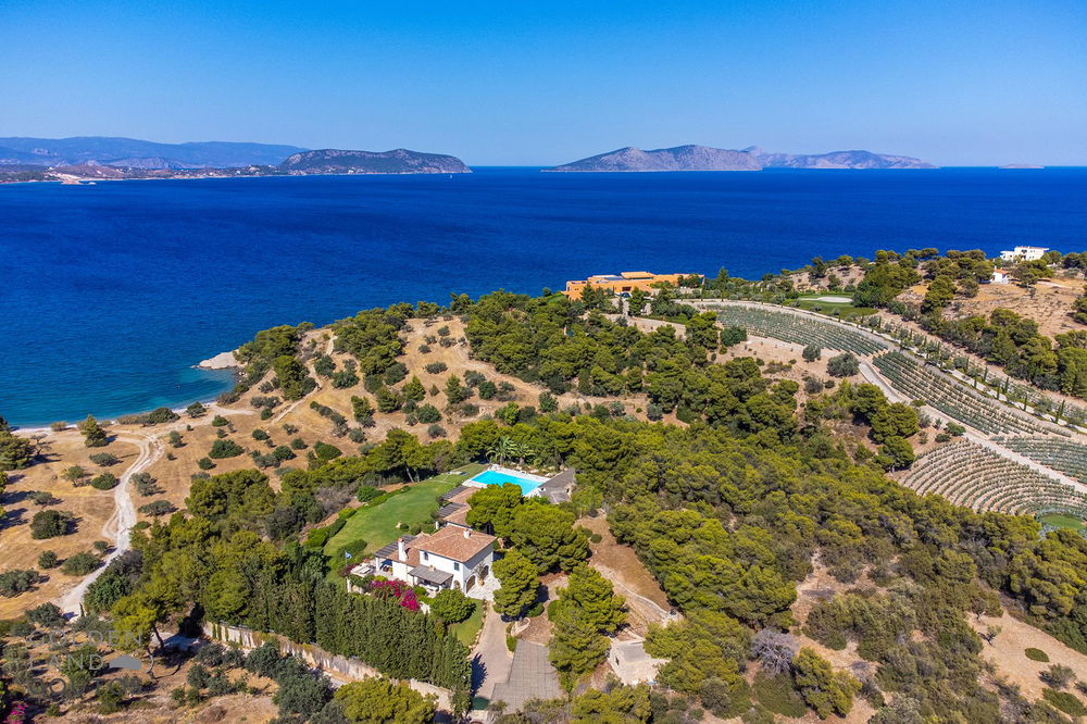 Elegant villa with panoramic view and pool in Porto Heli 113960897