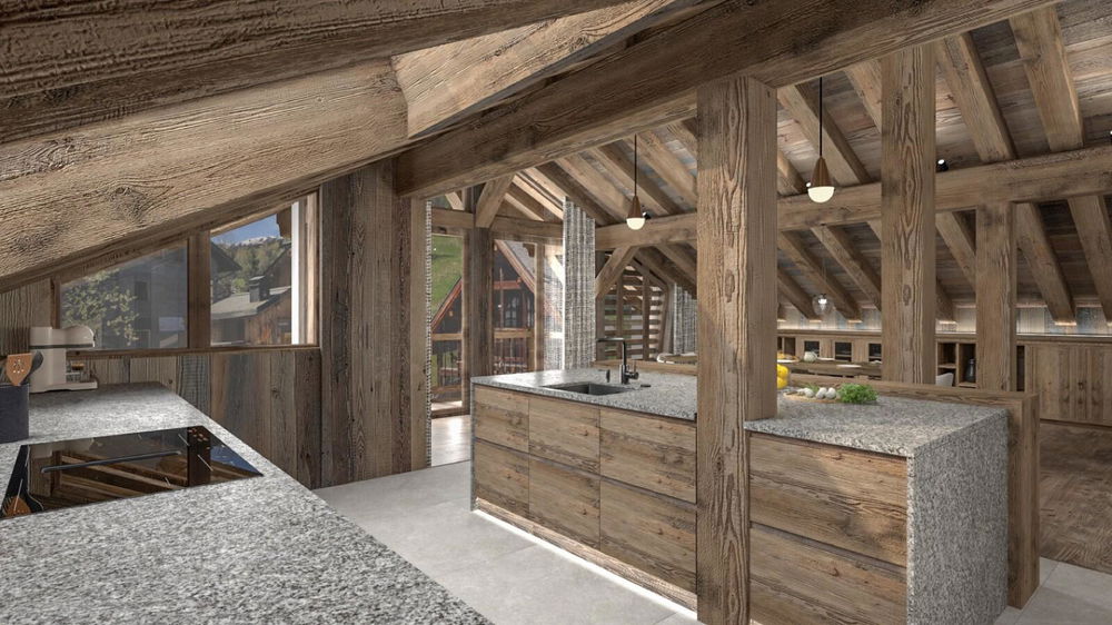 Magnificent chalet with wellness area and direct access to the 3 Vallées slopes in Méribel 1312731596