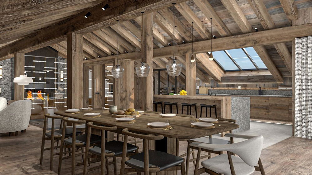 Magnificent chalet with wellness area and direct access to the 3 Vallées slopes in Méribel 1312731596