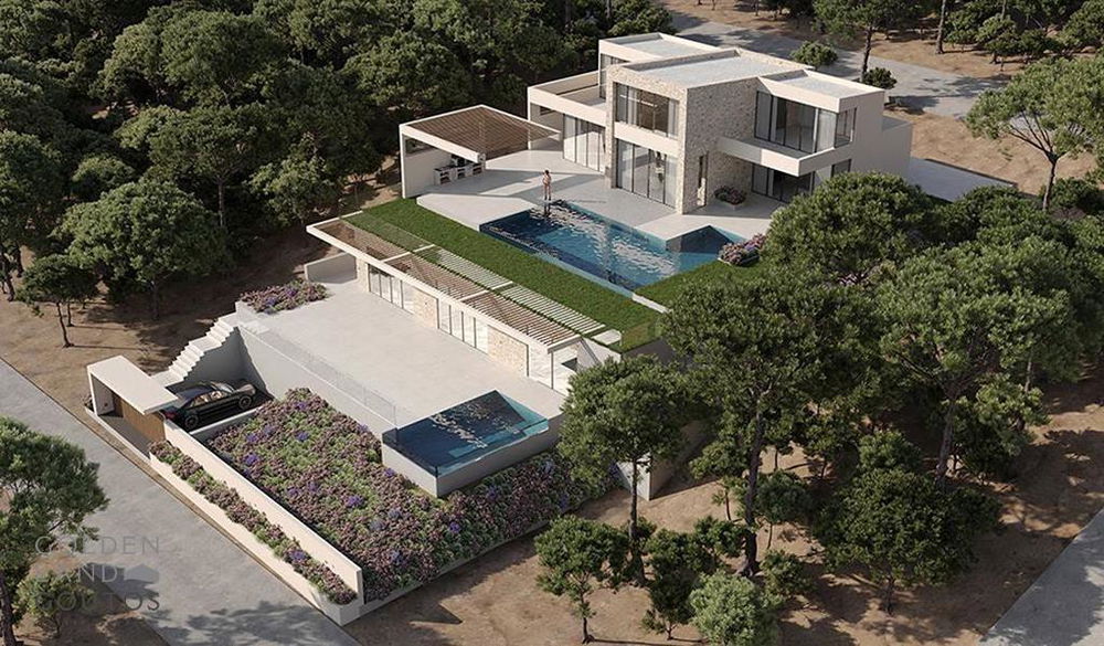 Treat yourself to a modern villa 250m from the beaches at Porto Heli 1321554260