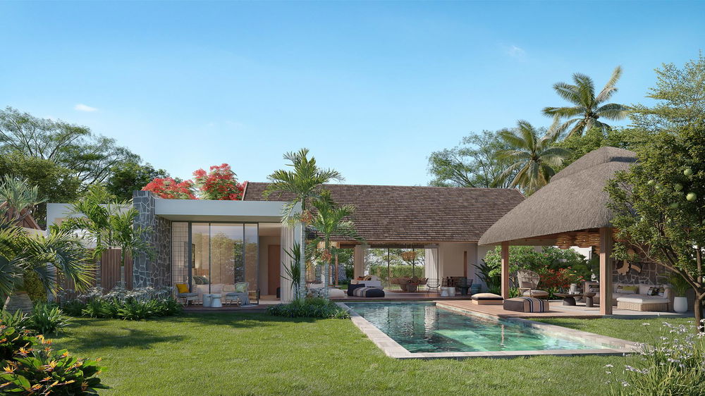 Villa Demera : property 1072m², 3 bedrooms, swimming pool, garden – Anahita Beau Champ, Mauritius 1420641333