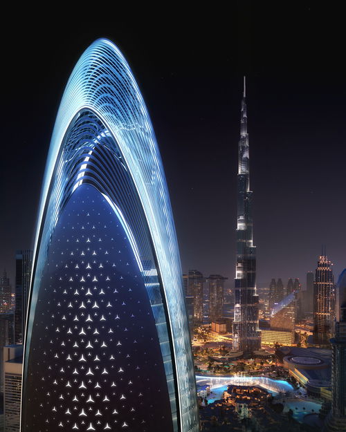 Live at the height of luxury in Dubai: in an exceptional 3-bedroom flat with breathtaking views of the Burj Khalifa in the Mercedes programme. 1485576665