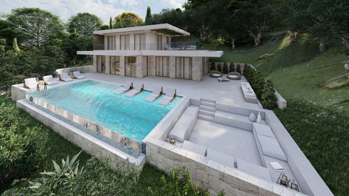 Luxury Villa in Corfu with Panoramic Ionian Sea Views and Infinity Pool 151149437