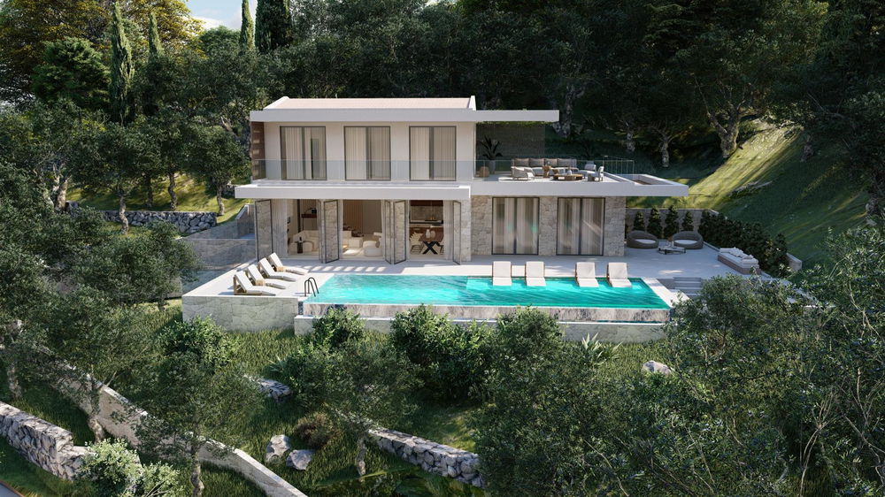 Luxury Villa in Corfu with Panoramic Ionian Sea Views and Infinity Pool 151149437