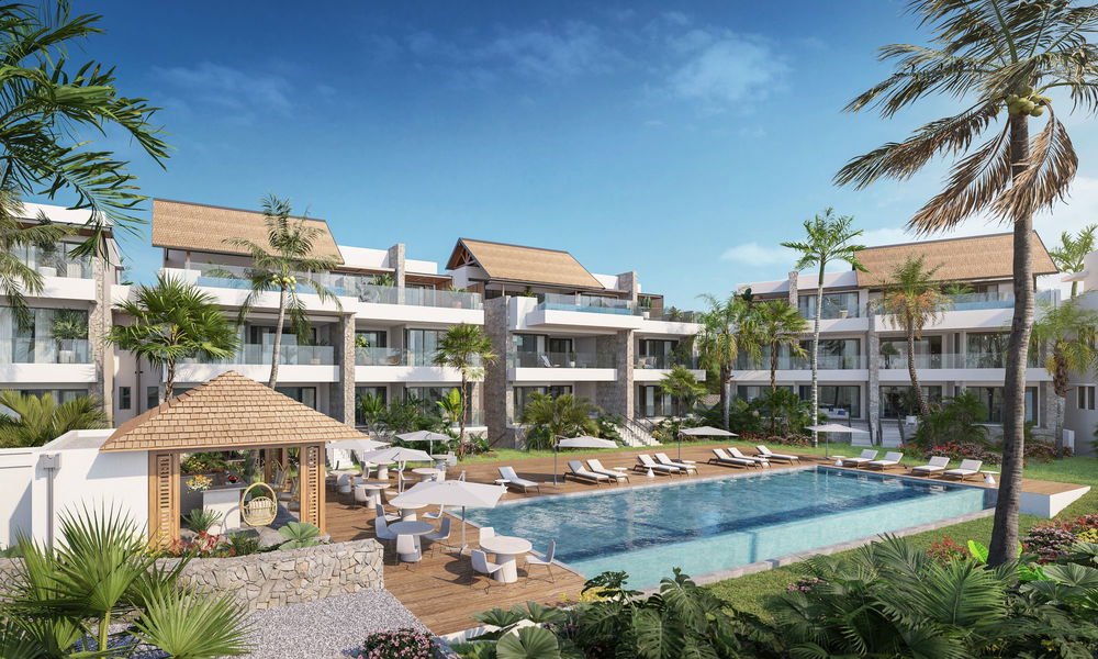 Opportunity on the West coast of Mauritius: Luxury apartment overlooking the lagoon and mountain range 1648483559