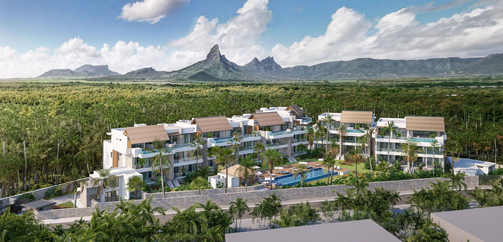 Opportunity on the West coast of Mauritius: Luxury apartment overlooking the lagoon and mountain range 1648483559