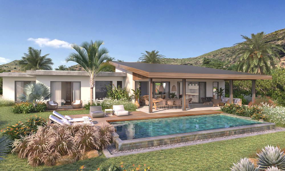 Single-storey villa with swimming pool and 5-star hotel services for sale | Mauritius 1737069364