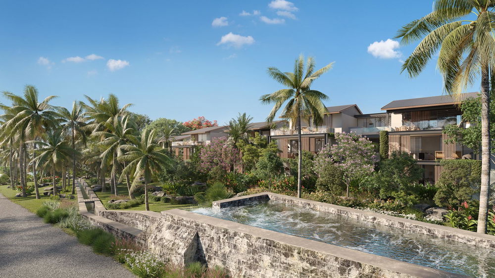 Luxury apartments and penthouses for sale on the east coast of Mauritius: 2 to 3 bedrooms with panoramic views and exclusive access to Île aux Cerfs 1749103162